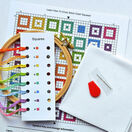 Beginners Squares - Learn How To Cross Stitch Complete Tutorial Kit additional 3