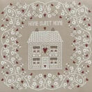 White Home Sweet Home Cross Stitch Kit additional 1