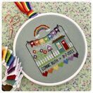 Rainbow Birth Sampler Cross Stitch Kit additional 6