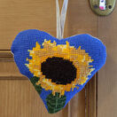 Sunflower Lavender Heart Tapestry Kit additional 2