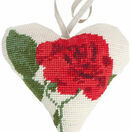 Rose Lavender Heart Tapestry Kit additional 1