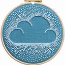 Beaded Cloud Hoop Embroidery Kit additional 1