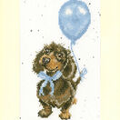Welcome Little Sausage Cross Stitch Card Kit additional 2