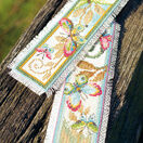 Deco Butterflies - Set Of 2 Counted Cross Stitch Bookmark Kits additional 2