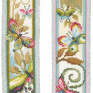 Deco Butterflies - Set Of 2 Counted Cross Stitch Bookmark Kits additional 1