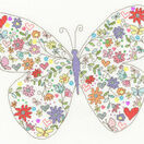 Lovely Butterfly Cross Stitch Kit additional 1