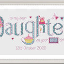 Daughter Birthday Cross Stitch Kit additional 2