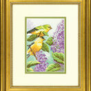 Goldfinch And Lilacs Cross Stitch Kit additional 2