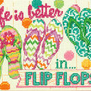 Flip Flops Cross Stitch Kit additional 1
