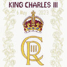 King Charles' Coronation Cross Stitch Kit additional 1