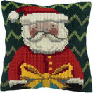 Father Christmas Chunky Cross Stitch Cushion Cover Kit additional 1