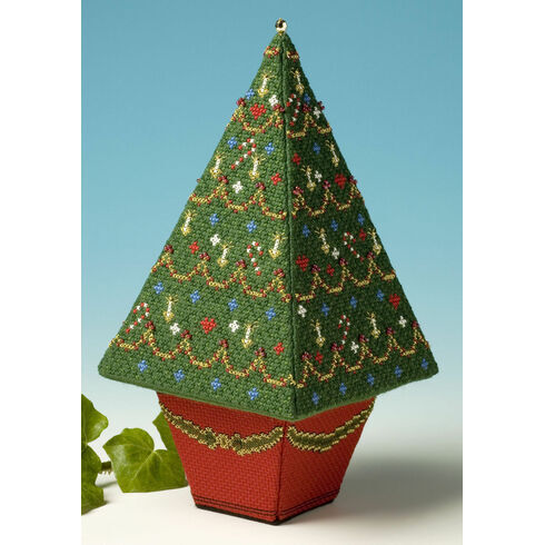 Tall Christmas Tree 3D Cross Stitch Kit