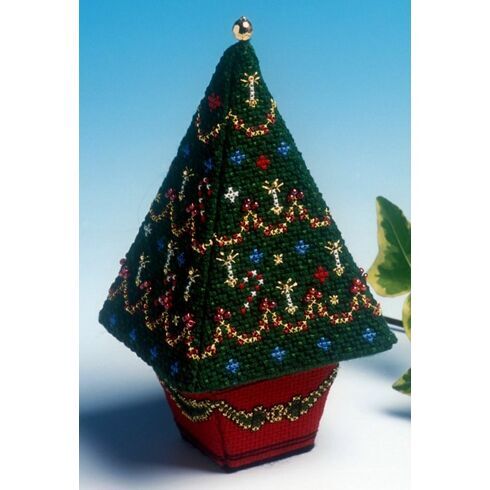 Medium Christmas Tree 3D Cross Stitch Kit