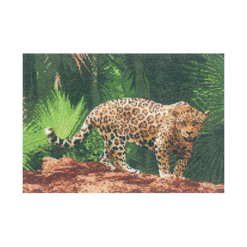 Jaguar Cross Stitch Kit
