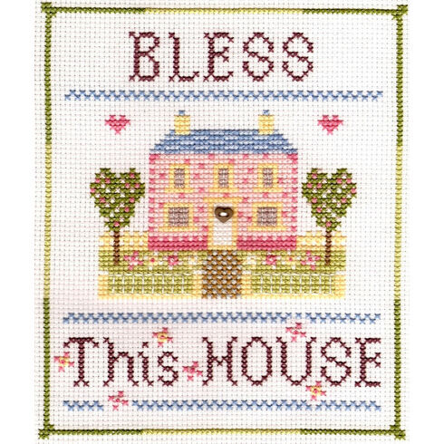 Bless This House Cross Stitch Kit