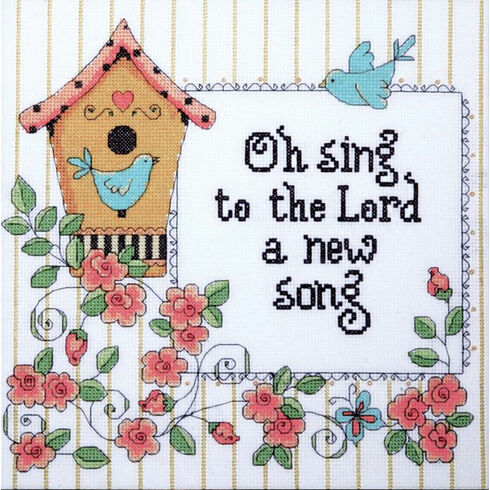 A New Song Cross Stitch Kit