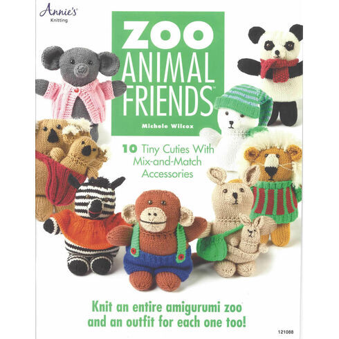 Zoo Animal Friends Knitting Pattern Book