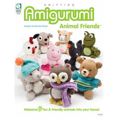 Knitting Amigurumi Animal Friends Pattern Book