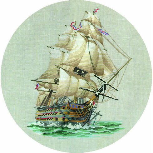 HMS Victory Cross Stitch Kit