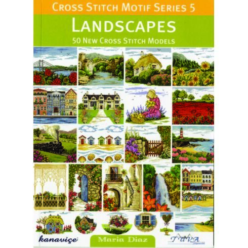 Landscapes Cross Stitch Chart Book