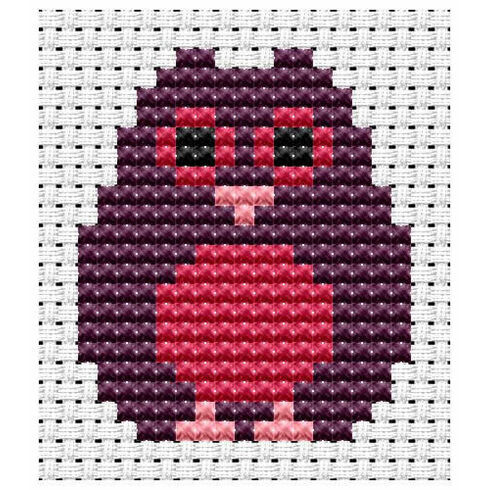 Easy Peasy Owl Cross Stitch Kit