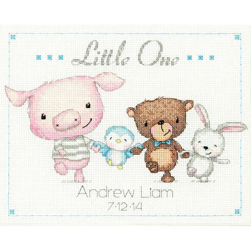 Little One Birth Record Cross Stitch Kit