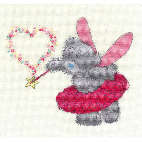 Tatty Teddy Pink Fairy Cross Stitch Kit