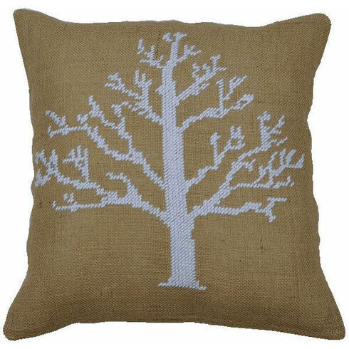 Snow Tree Value Cross Stitch Cushion Front Kit