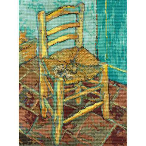 Van Gogh's Chair Cross Stitch Kit