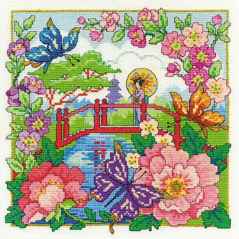Oriental Landscape Cross Stitch Kit