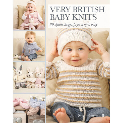 Very British Baby Knits Pattern Book