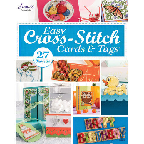 Easy Cross-Stitch Cards & Tags Book