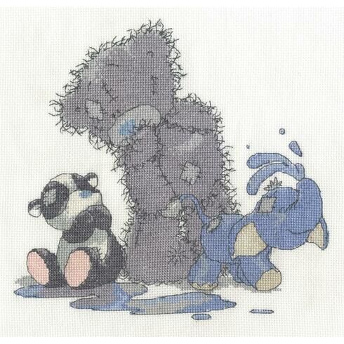 Making A Splash Cross Stitch Kit - Tatty Teddy & My Blue Nose Friends