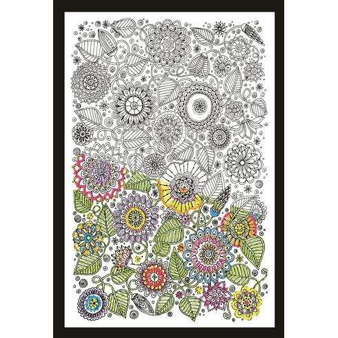 Design Works Floral - Zenbroidery Fabric Pack