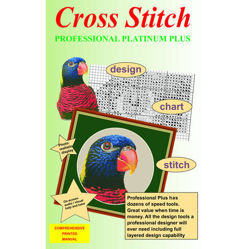 Cross Stitch Professional Platinum Plus Design Software