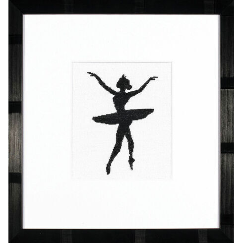 Ballet Silhouette 3 Cross Stitch Kit