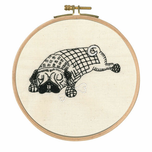 Doug Dozing Embroidery Kit