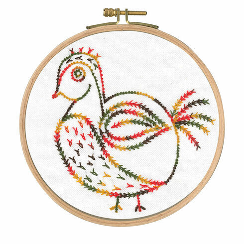 Why Am I Here? Printed Embroidery Kit