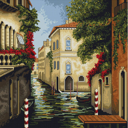 Venice in Colours Cross Stitch Kit
