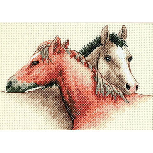 Horse Pals Cross Stitch Kit