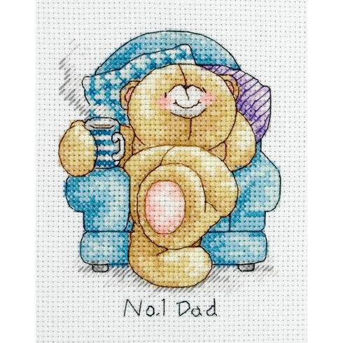 Forever Friends No.1 Dad Cross Stitch Kit