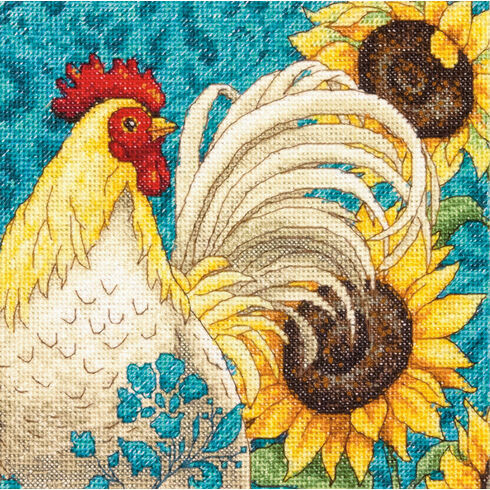 Rooster Cross Stitch Kit