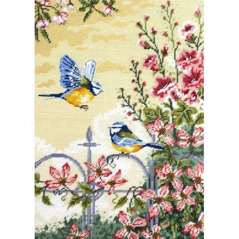 Floral Railings Tapestry Kit