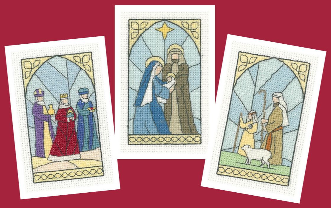 #8. Nativity Cross Stitch Christmas Card Kits (Set of 6). At #8 you just co...
