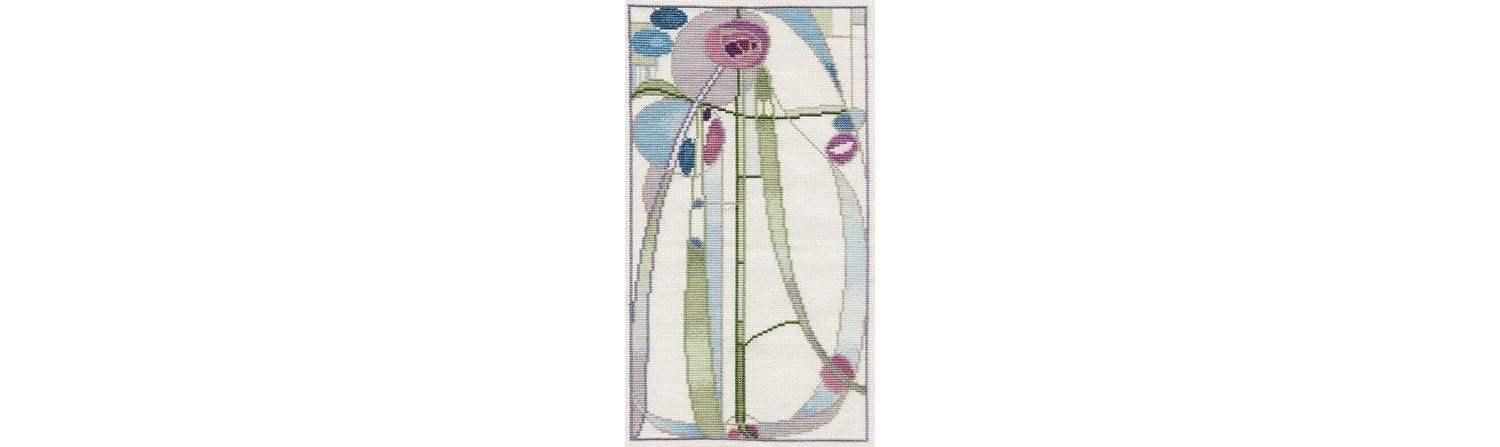 クロスステッチキット「Mackintosh Rose Boudoir」 Rose Boudoir Cross Stitch Kit only £26.70