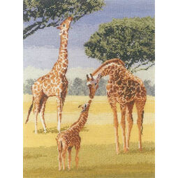 Giraffes Cross Stitch Kit