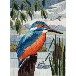 Kingfisher Long Stitch Kit