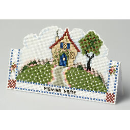 Moving Home Card 3D Cross Stitch Kit