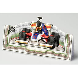 Formula One Card 3D Cross Stitch Kit
