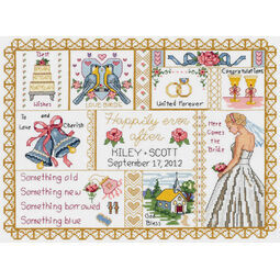 Wedding Collage Cross Stitch Kit